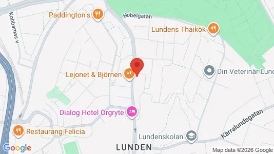 Apartments for rent i Örgryte-Härlanda - kort over placeringen