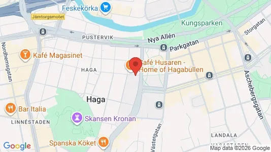 Apartments for rent i Gothenburg City Centre - kort over placeringen
