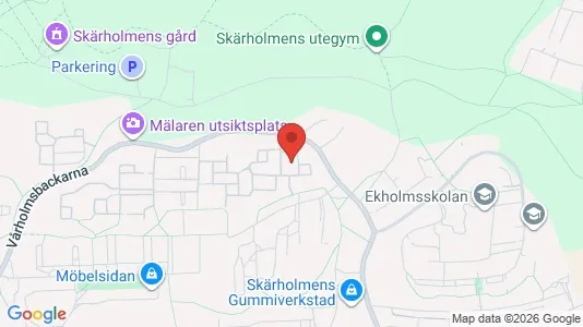 Apartments for rent i Stockholm South - kort over placeringen