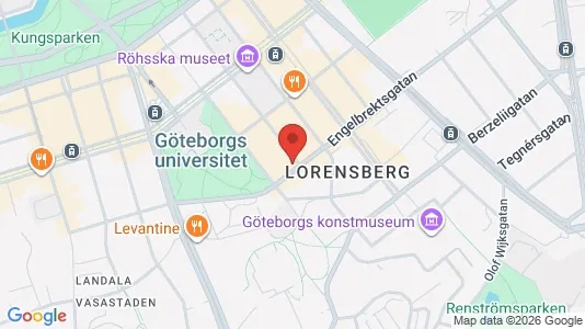 Apartments for rent i Gothenburg City Centre - kort over placeringen