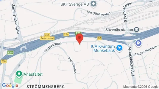Apartments for rent i Örgryte-Härlanda - kort over placeringen