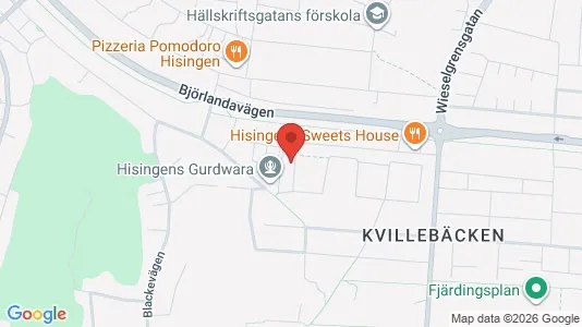 Apartments for rent i Lundby - kort over placeringen