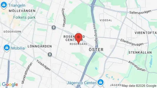 Apartments for rent i Rosengård - kort over placeringen