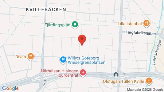 Apartments for rent i Lundby - kort over placeringen