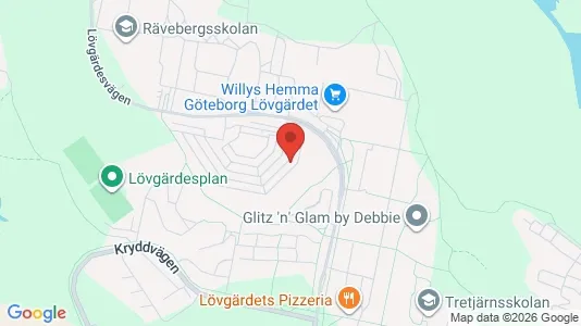 Apartments for rent i Angered - kort over placeringen