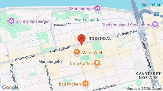 Apartments for rent i Södermalm - kort over placeringen