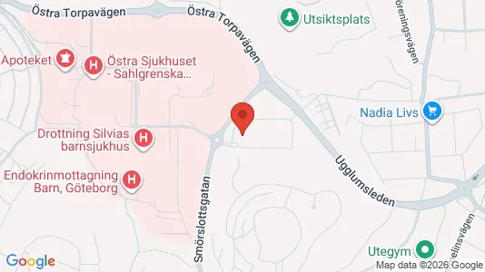 Apartments for rent i Örgryte-Härlanda - kort over placeringen