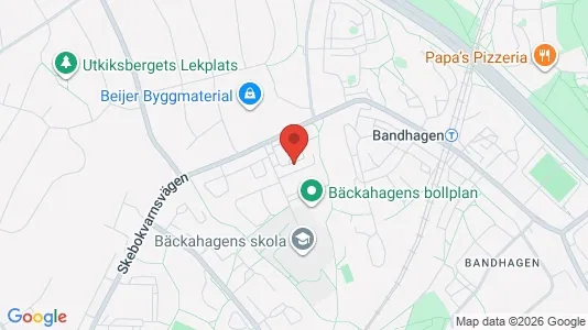 Apartments for rent i Stockholm South - kort over placeringen
