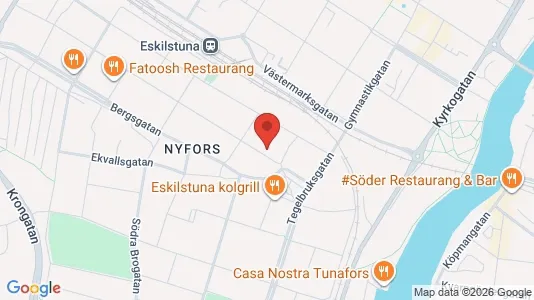Apartments for rent i Eskilstuna - kort over placeringen