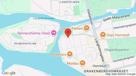 Apartments for rent i Södermalm - kort over placeringen