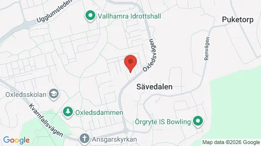 Apartments for rent i Partille - kort over placeringen
