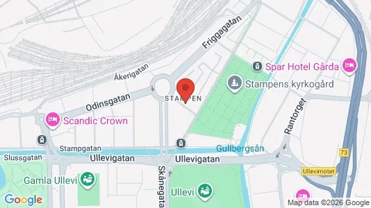 Apartments for rent i Gothenburg City Centre - kort over placeringen