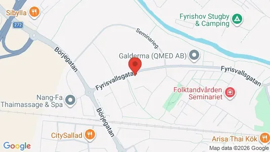 Apartments for rent i Uppsala - kort over placeringen