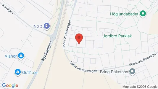 Apartments for rent i Haninge - kort over placeringen