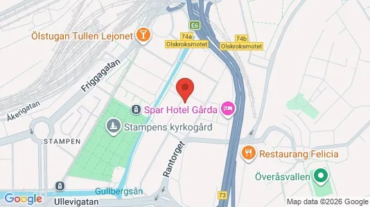 Apartments for rent i Örgryte-Härlanda - kort over placeringen