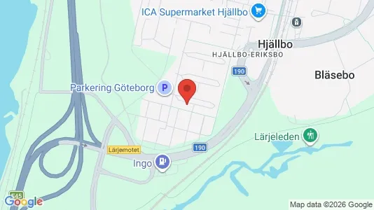 Apartments for rent i Angered - kort over placeringen