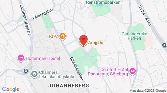 Apartments for rent i Johanneberg - kort over placeringen