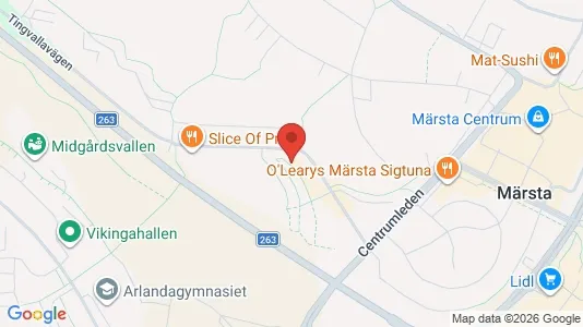 Apartments for rent i Sigtuna - kort over placeringen