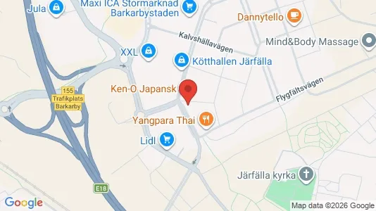 Apartments for rent i Järfälla - kort over placeringen
