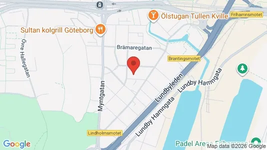 Apartments for rent i Lundby - kort over placeringen