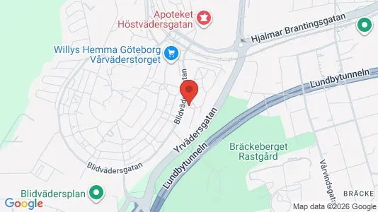 Apartments for rent i Västra hisingen - kort over placeringen