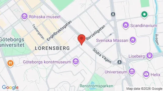Apartments for rent i Örgryte-Härlanda - kort over placeringen