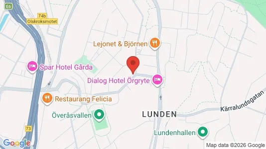 Apartments for rent i Örgryte-Härlanda - kort over placeringen