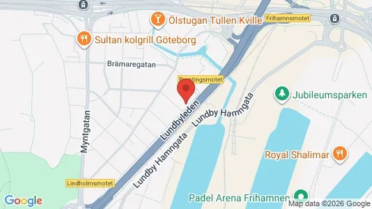Apartments for rent i Lundby - kort over placeringen