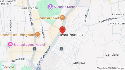 Apartments for rent i Gothenburg City Centre - kort over placeringen