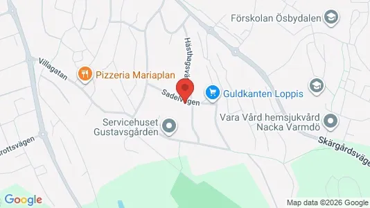 Apartments for rent i Värmdö - kort over placeringen