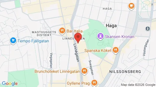 Apartments for rent i Gothenburg City Centre - kort over placeringen
