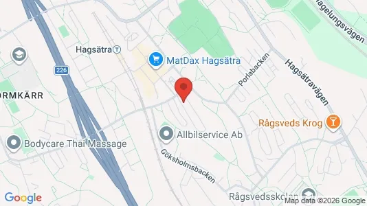 Apartments for rent i Stockholm South - kort over placeringen