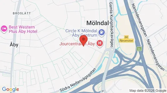 Apartments for rent i Mölndal - kort over placeringen