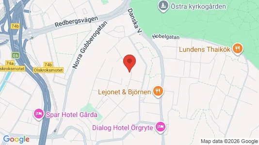 Apartments for rent i Örgryte-Härlanda - kort over placeringen