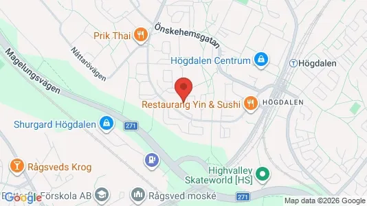 Apartments for rent i Stockholm South - kort over placeringen