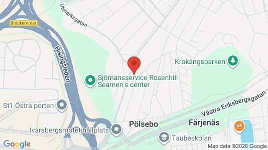 Apartments for rent i Västra hisingen - kort over placeringen