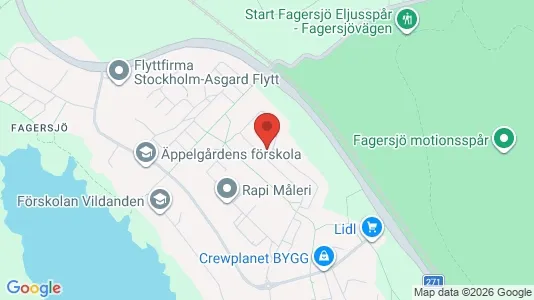 Apartments for rent i Stockholm South - kort over placeringen