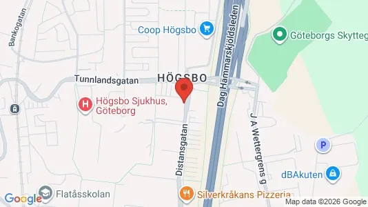 Apartments for rent i Askim-Frölunda-Högsbo - kort over placeringen