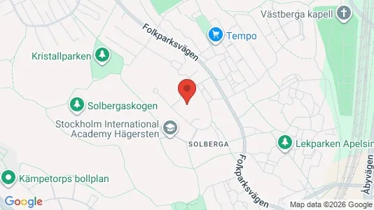 Apartments for rent i Stockholm South - kort over placeringen