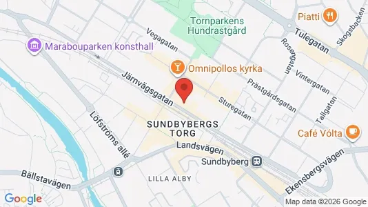 Apartments for rent i Sundbyberg - kort over placeringen