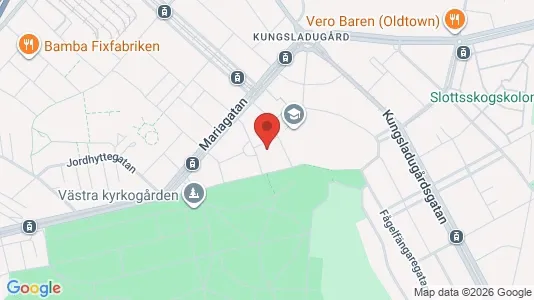 Apartments for rent i Majorna-Linné - kort over placeringen