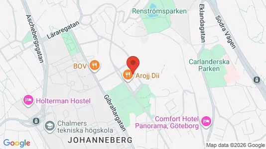 Apartments for rent i Johanneberg - kort over placeringen