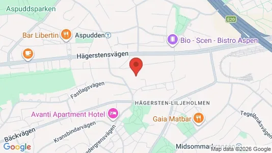 Apartments for rent i Stockholm South - kort over placeringen