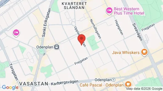 Apartments for rent i Vasastan - kort over placeringen