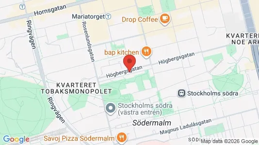 Apartments for rent i Södermalm - kort over placeringen