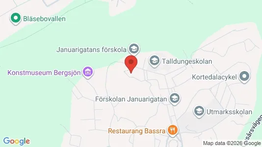 Apartments for rent i Gothenburg East - kort over placeringen