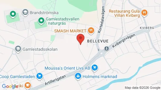 Apartments for rent i Gothenburg East - kort over placeringen