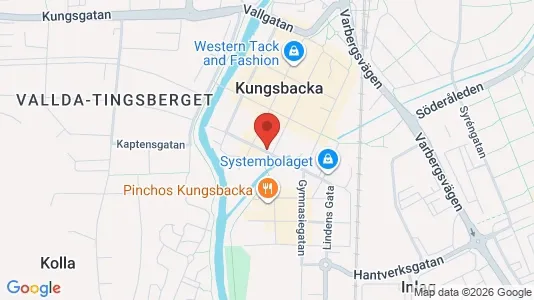 Apartments for rent i Kungsbacka - kort over placeringen