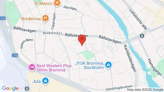 Apartments for rent i Stockholm West - kort over placeringen