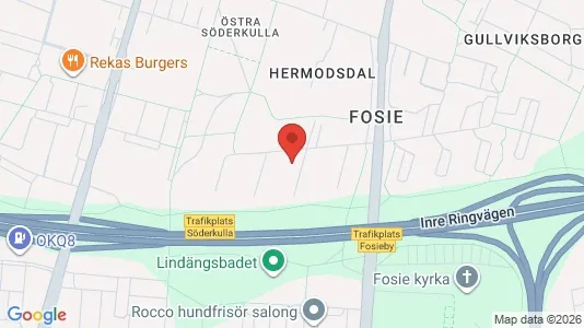 Apartments for rent i Fosie - kort over placeringen